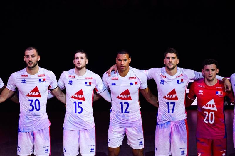 Volleyball. FIVB Men's Volleyball Nations League. France - Cuba. 25.06.2026