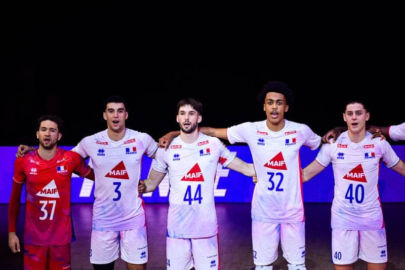 Volleyball. FIVB Men's Volleyball Nations League. France - Cuba. 25.06.2026