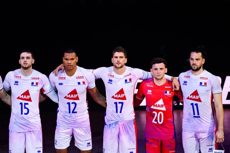 Volleyball. FIVB Men's Volleyball Nations League. France - Cuba. 25.06.2026