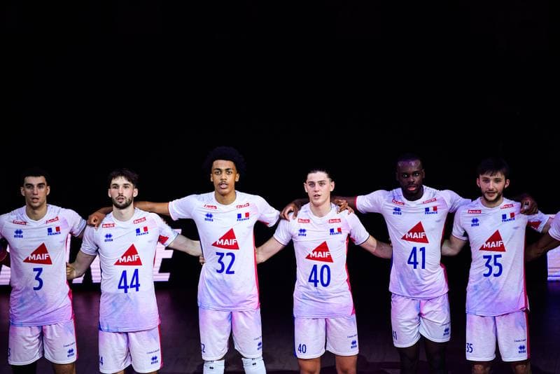 Volleyball. FIVB Men's Volleyball Nations League. France - Cuba. 25.06.2026