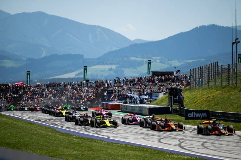 Motorsport. Formula 2 Championship. Red Bull Ring. 27.06.2026