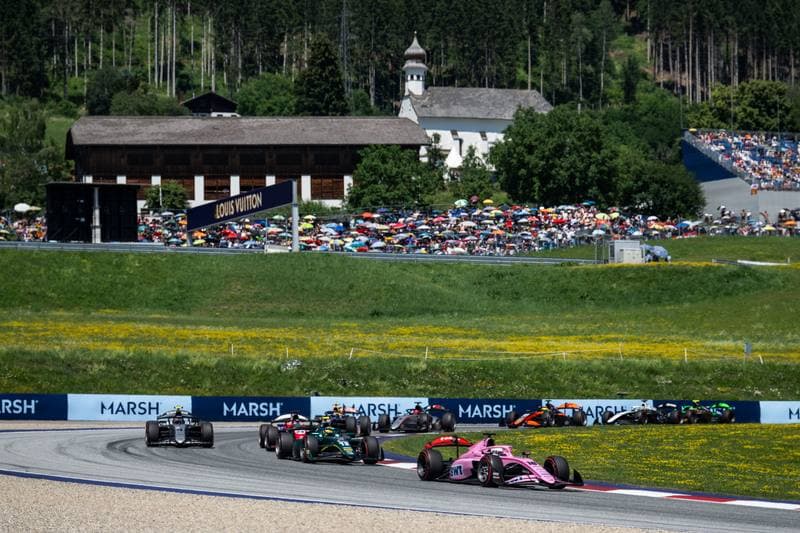 Motorsport. Formula 2 Championship. Red Bull Ring. 27.06.2026