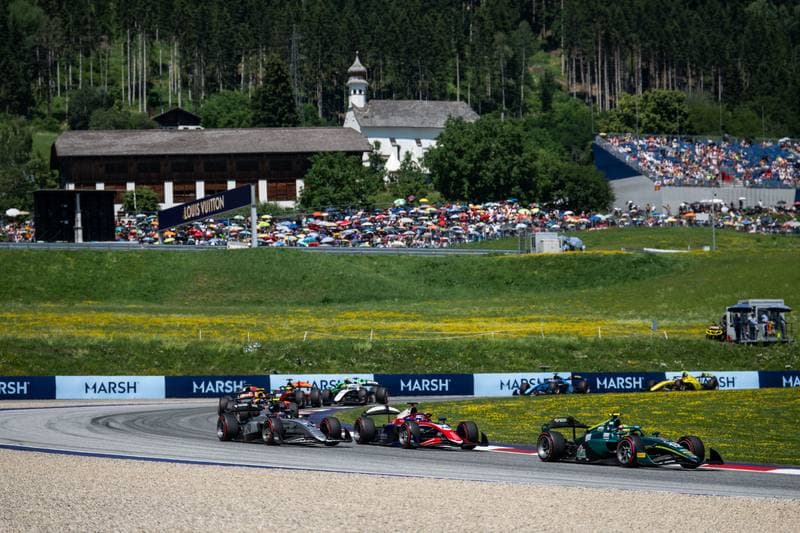Motorsport. Formula 2 Championship. Red Bull Ring. 27.06.2026