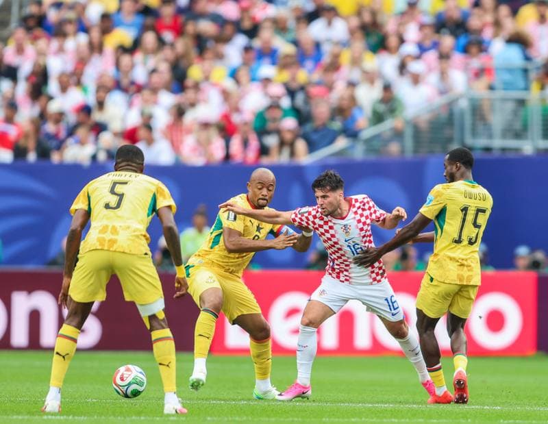 Football. FIFA World Cup 2026. Croatia - Ghana. 27.06.2026