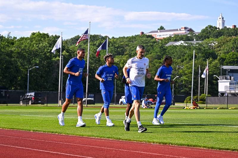 Football. FIFA World Cup 2026. France. Training. 27.06.2026