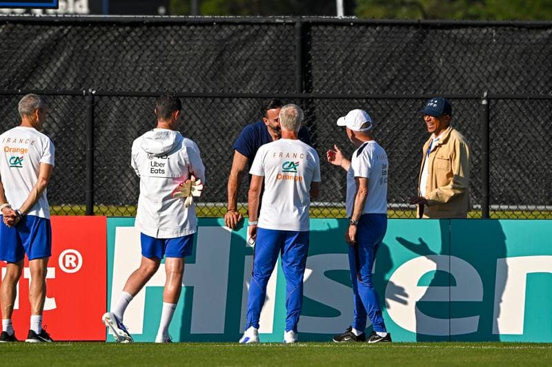 Football. FIFA World Cup 2026. France. Training. 27.06.2026