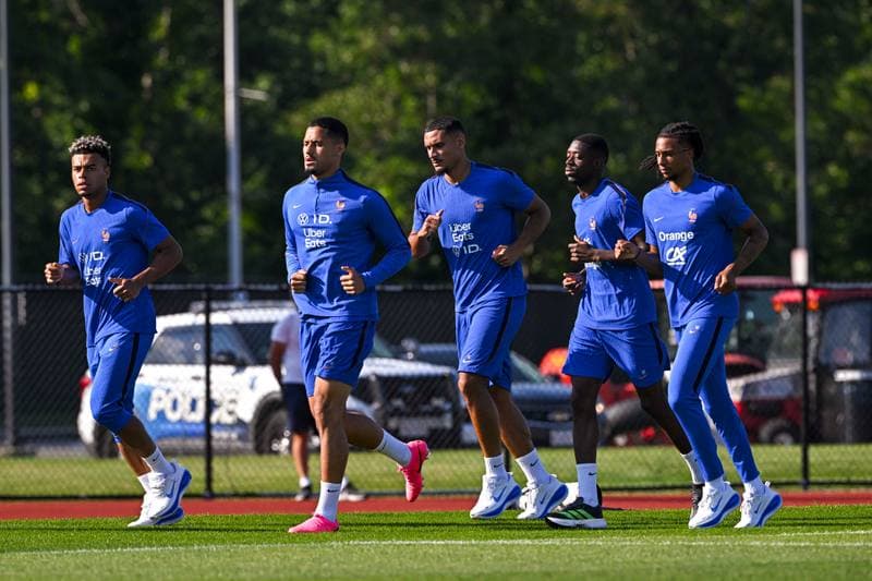 Football. FIFA World Cup 2026. France. Training. 27.06.2026