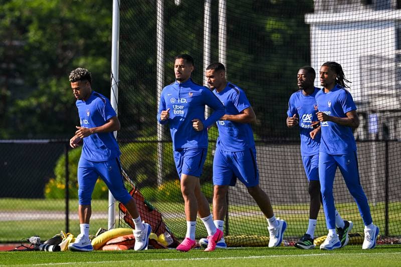 Football. FIFA World Cup 2026. France. Training. 27.06.2026