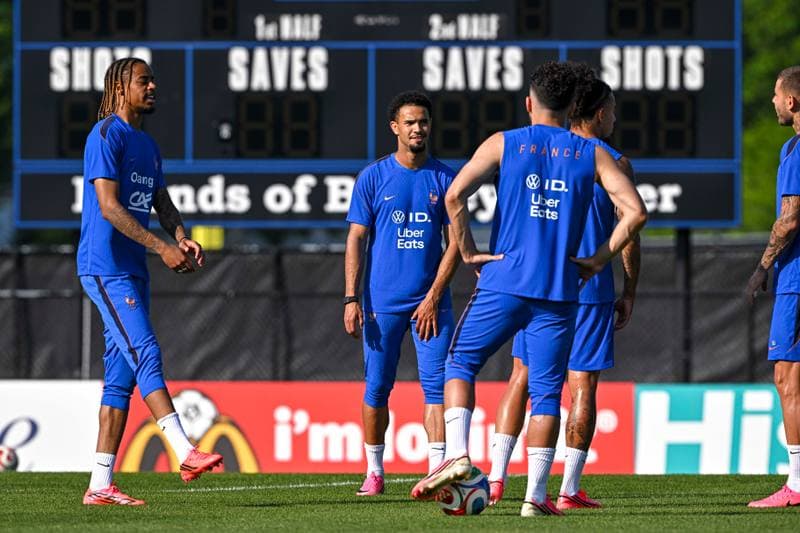 Football. FIFA World Cup 2026. France. Training. 27.06.2026