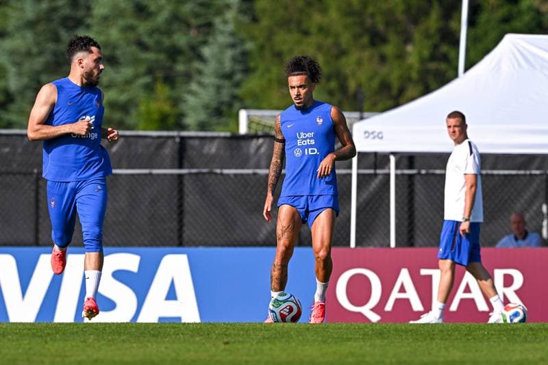 Football. FIFA World Cup 2026. France. Training. 27.06.2026