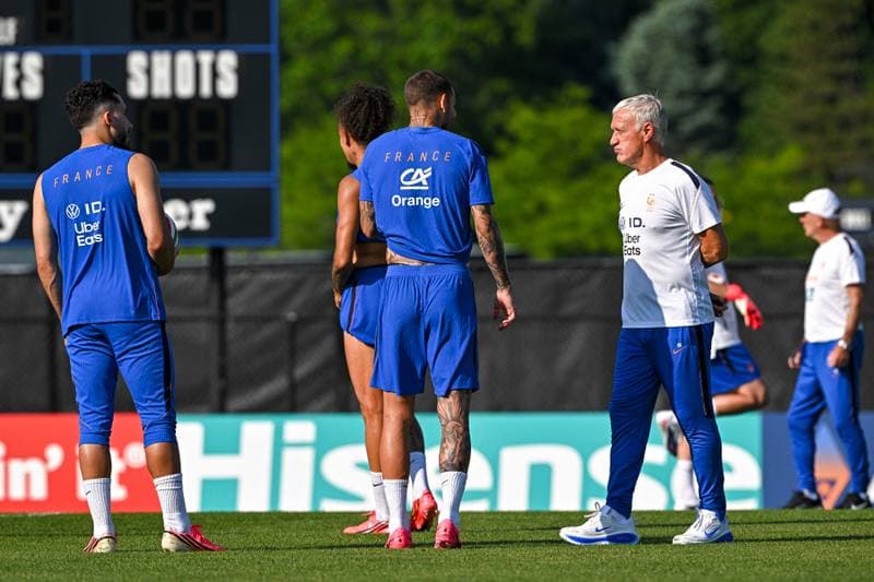 Football. FIFA World Cup 2026. France. Training. 27.06.2026
