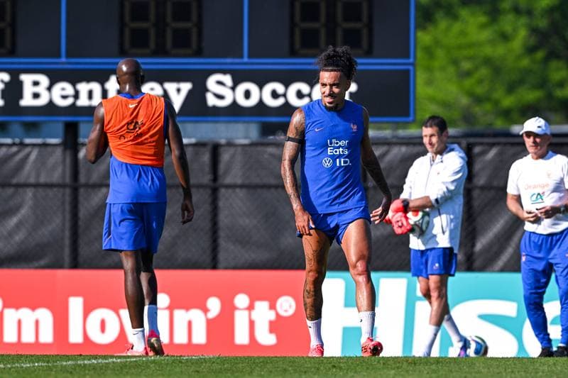 Football. FIFA World Cup 2026. France. Training. 27.06.2026