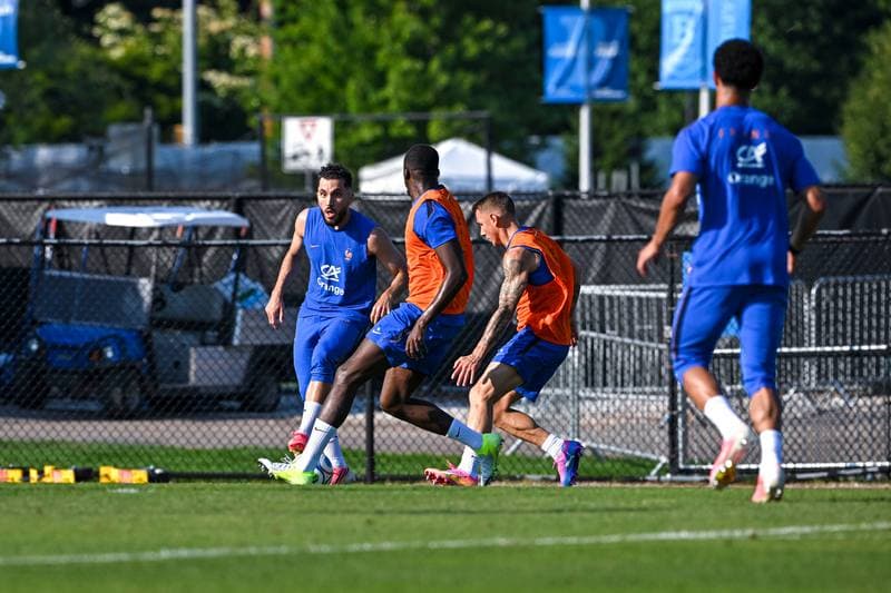 Football. FIFA World Cup 2026. France. Training. 27.06.2026