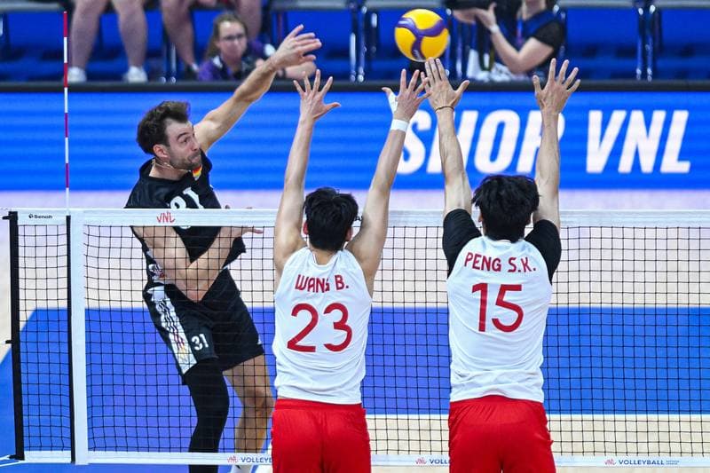 Volleyball. Men's Volleyball Nations League. China - Germany. 28.06.2026