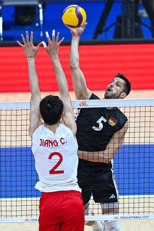 Volleyball. Men's Volleyball Nations League. China - Germany. 28.06.2026