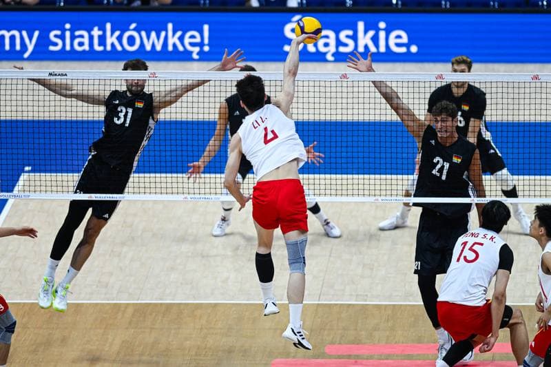 Volleyball. Men's Volleyball Nations League. China - Germany. 28.06.2026