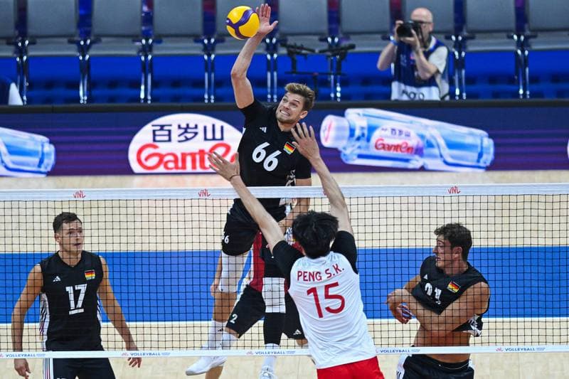 Volleyball. Men's Volleyball Nations League. China - Germany. 28.06.2026