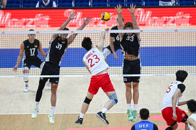 Volleyball. Men's Volleyball Nations League. China - Germany. 28.06.2026
