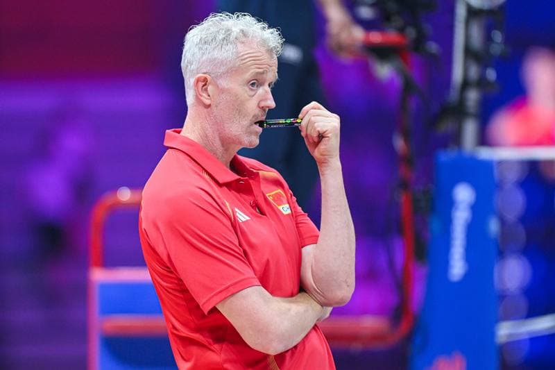 Volleyball. Men's Volleyball Nations League. China - Germany. 28.06.2026