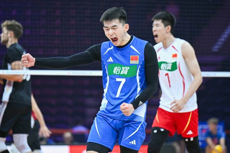 Volleyball. Men's Volleyball Nations League. China - Germany. 28.06.2026