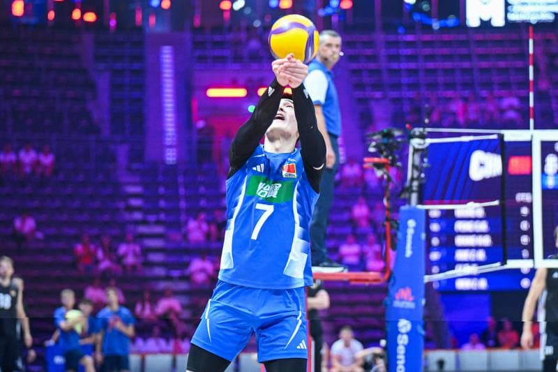Volleyball. Men's Volleyball Nations League. China - Germany. 28.06.2026