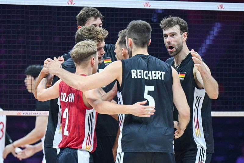 Volleyball. Men's Volleyball Nations League. China - Germany. 28.06.2026