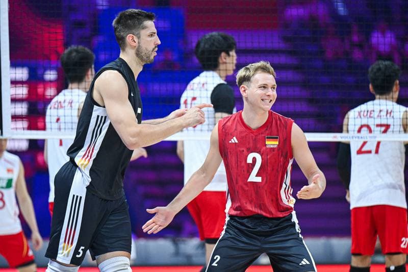 Volleyball. Men's Volleyball Nations League. China - Germany. 28.06.2026