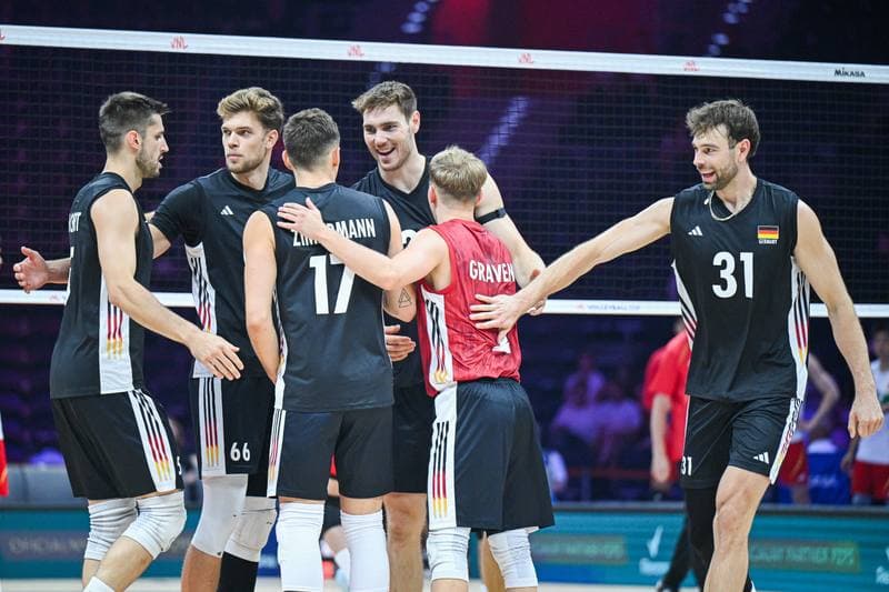 Volleyball. Men's Volleyball Nations League. China - Germany. 28.06.2026