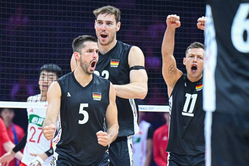 Volleyball. Men's Volleyball Nations League. China - Germany. 28.06.2026