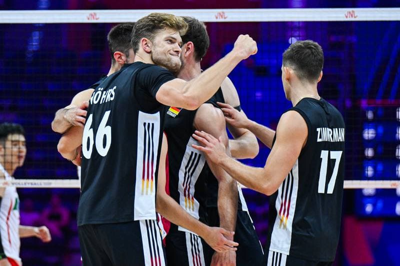 Volleyball. Men's Volleyball Nations League. China - Germany. 28.06.2026
