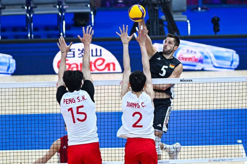 Volleyball. Men's Volleyball Nations League. China - Germany. 28.06.2026