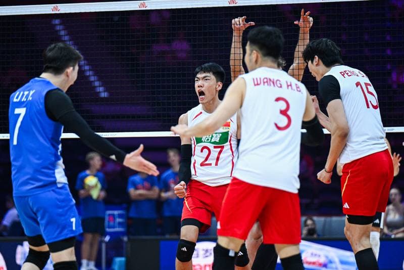 Volleyball. Men's Volleyball Nations League. China - Germany. 28.06.2026