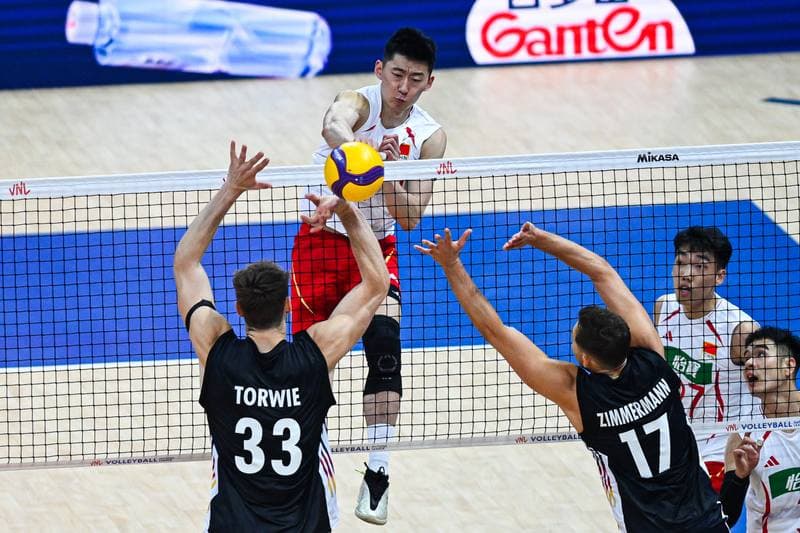Volleyball. Men's Volleyball Nations League. China - Germany. 28.06.2026
