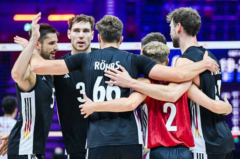 Volleyball. Men's Volleyball Nations League. China - Germany. 28.06.2026
