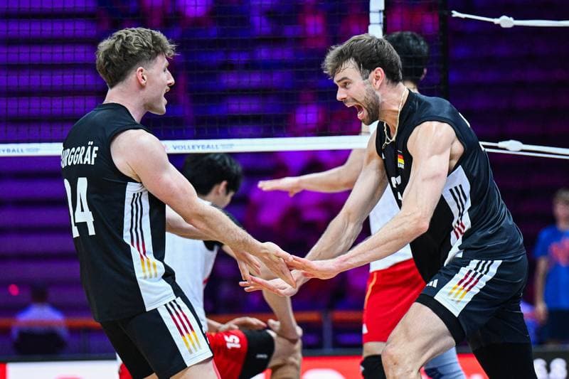 Volleyball. Men's Volleyball Nations League. China - Germany. 28.06.2026