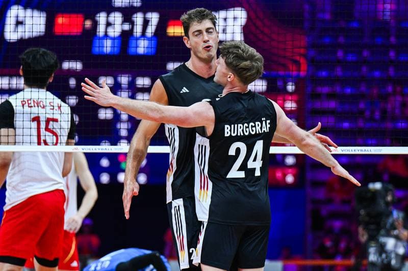 Volleyball. Men's Volleyball Nations League. China - Germany. 28.06.2026