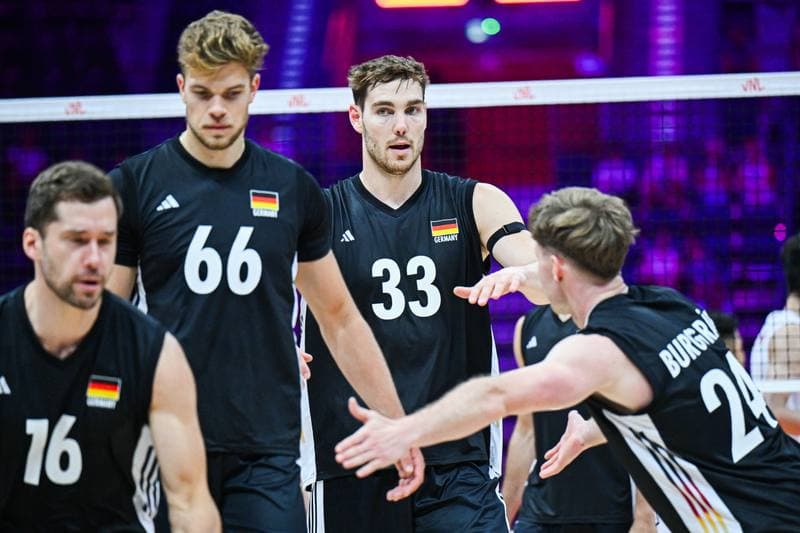 Volleyball. Men's Volleyball Nations League. China - Germany. 28.06.2026