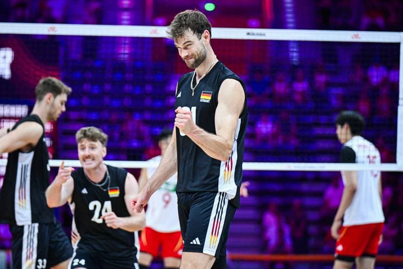 Volleyball. Men's Volleyball Nations League. China - Germany. 28.06.2026