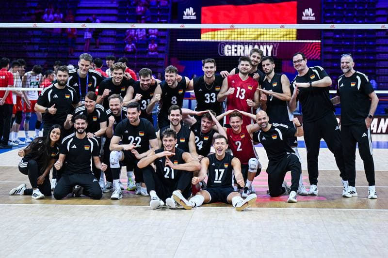 Volleyball. Men's Volleyball Nations League. China - Germany. 28.06.2026