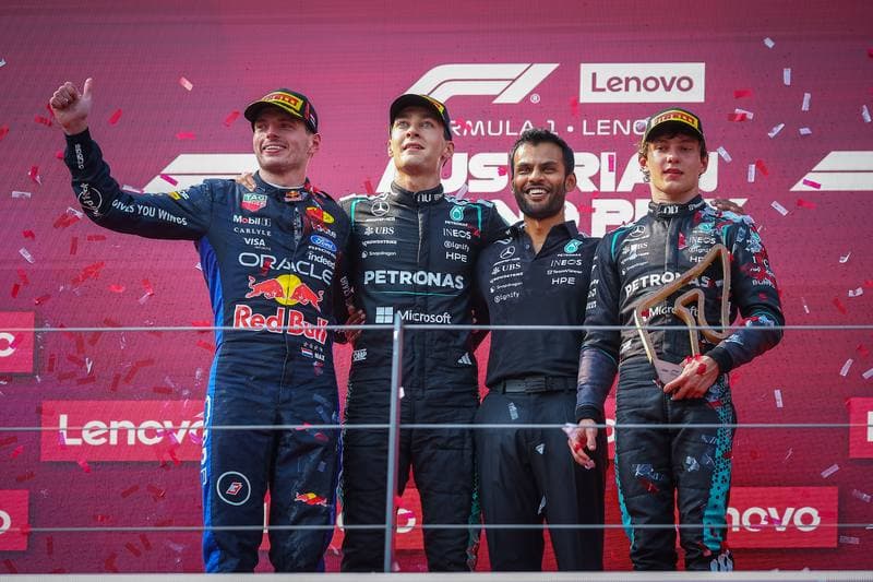 Motorsport. Formula 1. Austrian Grand Prix. 28.06.2026