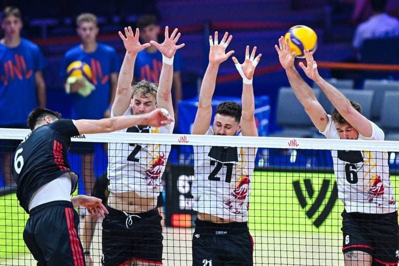 Volleyball. Men's Volleyball Nations League. Belgium - Turkiye. 28.06.2026
