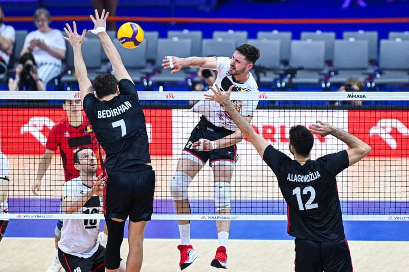 Volleyball. Men's Volleyball Nations League. Belgium - Turkiye. 28.06.2026
