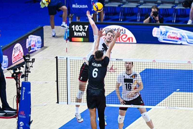 Volleyball. Men's Volleyball Nations League. Belgium - Turkiye. 28.06.2026