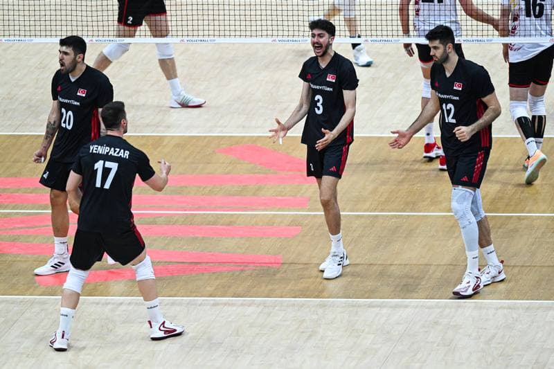 Volleyball. Men's Volleyball Nations League. Belgium - Turkiye. 28.06.2026