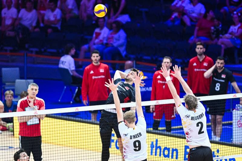 Volleyball. Men's Volleyball Nations League. Belgium - Turkiye. 28.06.2026