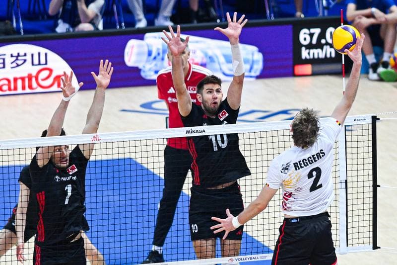 Volleyball. Men's Volleyball Nations League. Belgium - Turkiye. 28.06.2026