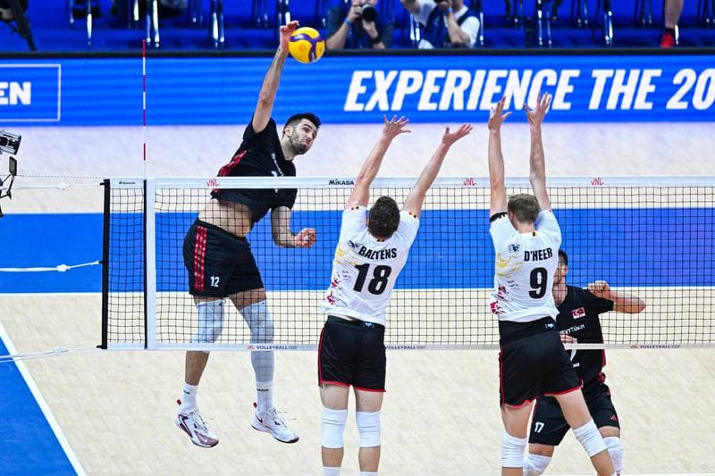 Volleyball. Men's Volleyball Nations League. Belgium - Turkiye. 28.06.2026