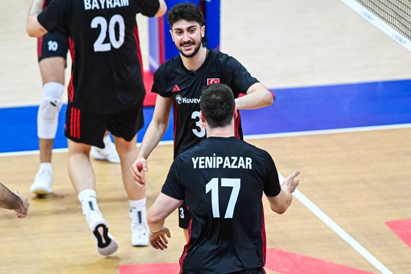 Volleyball. Men's Volleyball Nations League. Belgium - Turkiye. 28.06.2026