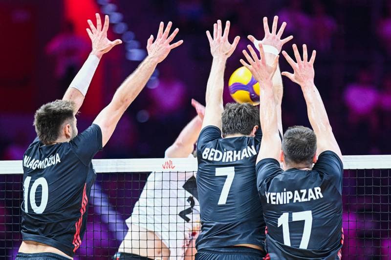 Volleyball. Men's Volleyball Nations League. Belgium - Turkiye. 28.06.2026