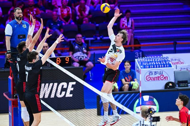 Volleyball. Men's Volleyball Nations League. Belgium - Turkiye. 28.06.2026